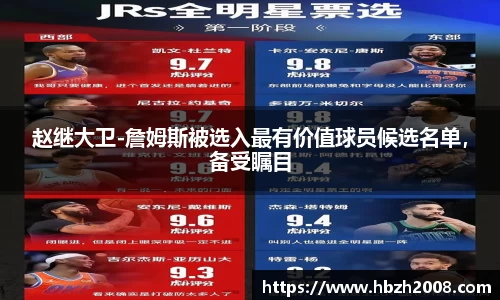 赵继大卫-詹姆斯被选入最有价值球员候选名单，备受瞩目